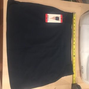 Dark teal sporty skort